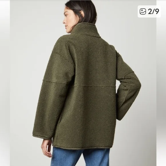 Velvet by Graham & Spencer Albany Reversible Faux Shearling Jacket Size XS - Picture 3 of 11